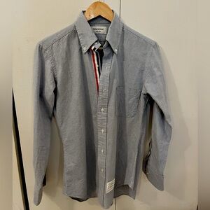 NWOT Thom Browne Blue Oxford Button Down TB1